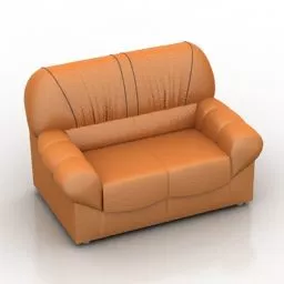 Sofa 2 Seat Tema Collection 3d model