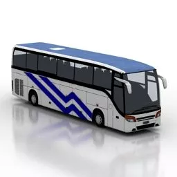 Setra Forza Horizon Car 3d model