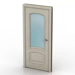 Door Glass Inside 3d model