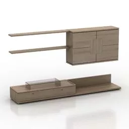 Tv Stand Vita Design 3d model