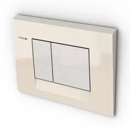 Button Flush Switch Socket 3d model