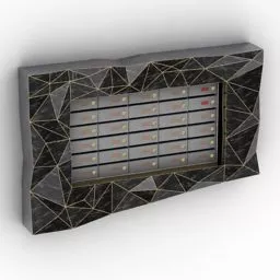 Mailbox Design 3d model