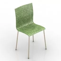 Plastic Chair Matt Design 3d model