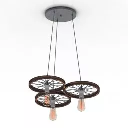 Ceiling Luster Odeon 3d model