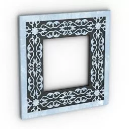 Frame Molding Retro Decor 3d model
