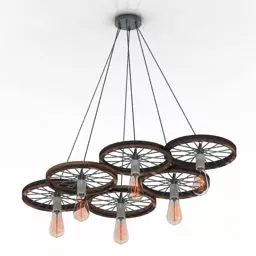 Luster Rundo Circle Shade 3d model