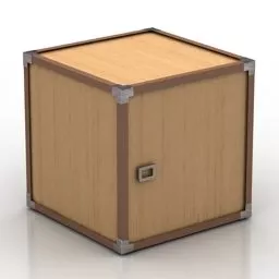 Colorful Locker Kidroom 3d model