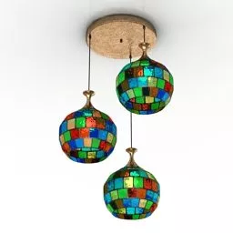 Luster Odeon Lighting Decor 3d model
