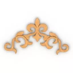 Wall Decor Kazakh 3d model