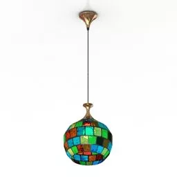 Ceiling Odeon Light Chandelier 3d model