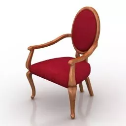 Classic Armchair Anello 3d model