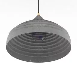 Luster Aluminum Shade 3d model