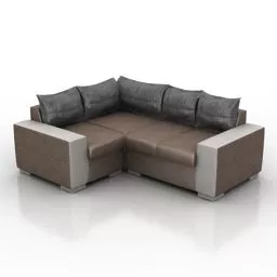 Corner Sofa Mega 3d model