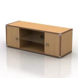 Rack Office File Cabinet 3d model