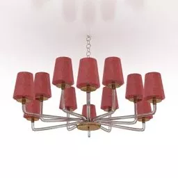 Luster Dipper Circles Slice Shade 3d model