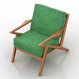 Home Armchair Soto 3d model