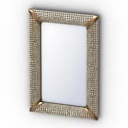 Rectangular Mirror Pozitano 3d model