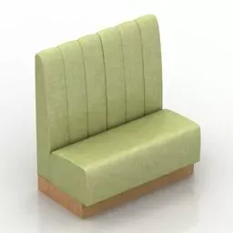 Sofa Antara High Back Style 3d model