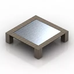 Black Table Jori Kanpai 3d model
