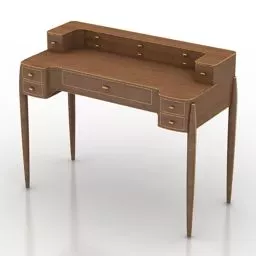 Classic Dressing Table 3d model