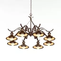Luster Rundo Circle Shade 3d model