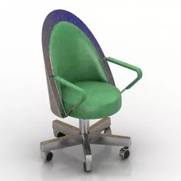 Wheel Armchair Giorgio Monte Carlo 3d model