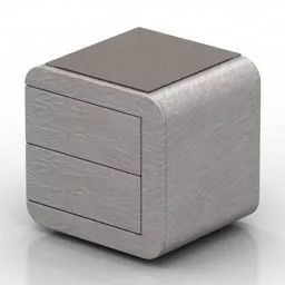 Nightstand Bed Palau Furniture 3d model