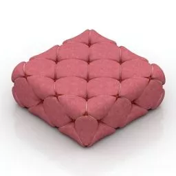 Seat Chester Sofa Furniture 3d model