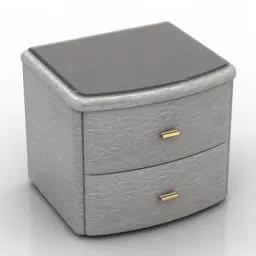 Nightstand For Bed Alabama 3d model