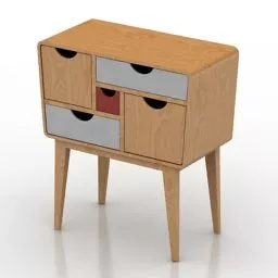 Locker Loft Art Design 3d model