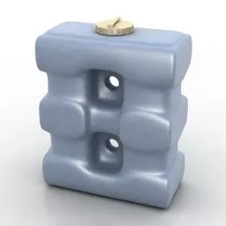 Plastic Barrel 3d model