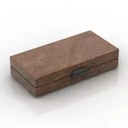 Leather Thin Box 3d model
