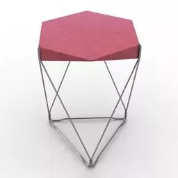 Modern Polygon Table Charlesworth 3d model