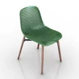 Office Plastic Chair Infiniti 3d model