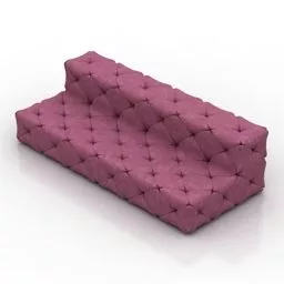 Sofa Chester Decoration 3d model