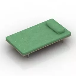 Boconcept Single Bed 3d model