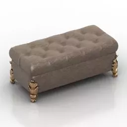 Chesterfield Seat Sorrento Design 3d model