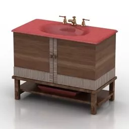 Thin Edge Sink 3d model