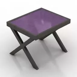Folding Table Tura 3d model