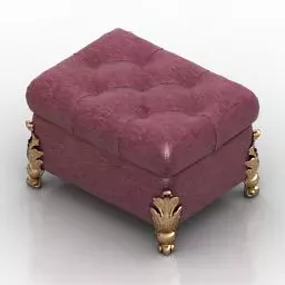 Leather Seat Sorrento 3d model