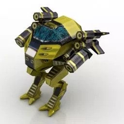 Toy Mech Walker Robot 3d model