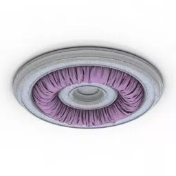 Round Curtain Ceiling 3d model