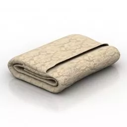 Small Bathroom Towel 3d model
