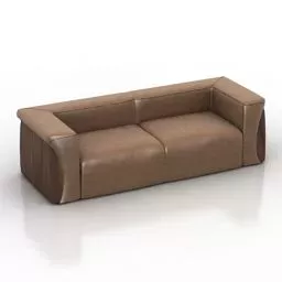 Leather Sofa Mercedes 3d model