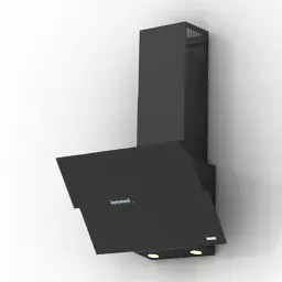 Black Kitchen Vent Globalo Certus 3d model