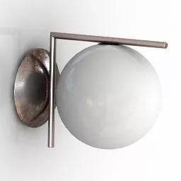 Industrial Wall Sconce Lamp 3d model