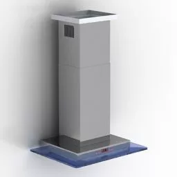 Kitchen Single Extractor Hood 3d model