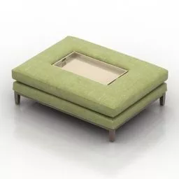 Seat With Tray Furniture 3d model