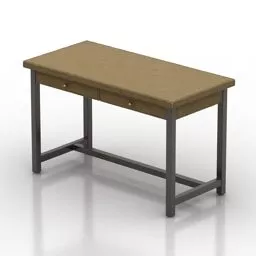 Table Ernest Desk 3d model Table Ernest Desk 3d model