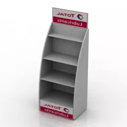 Stand Cabinet Storefront Showcase 3d model